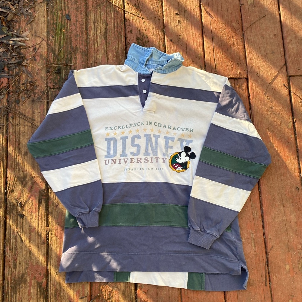 COPY - vintage disney long sleeve polo